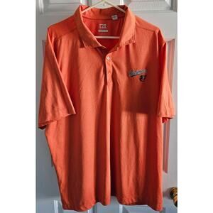 Men's Baltimore Orioles MLB Baseball Polo Short Sleeve Shirt Cutter & Buck XXL